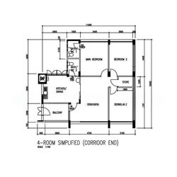 Blk 641 Yishun Street 61 (Yishun), HDB 4 Rooms #615180411